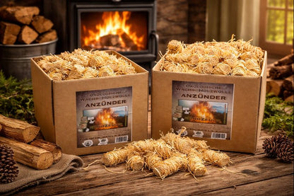 4,5kg Holzwolle Anzuender im Karton á 2,25kg