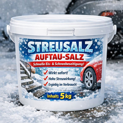 Streusalz Auftausalz 5 kg Eimer – gegen Eis & Schnee