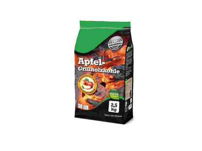 Apfel- Grillholzkohle